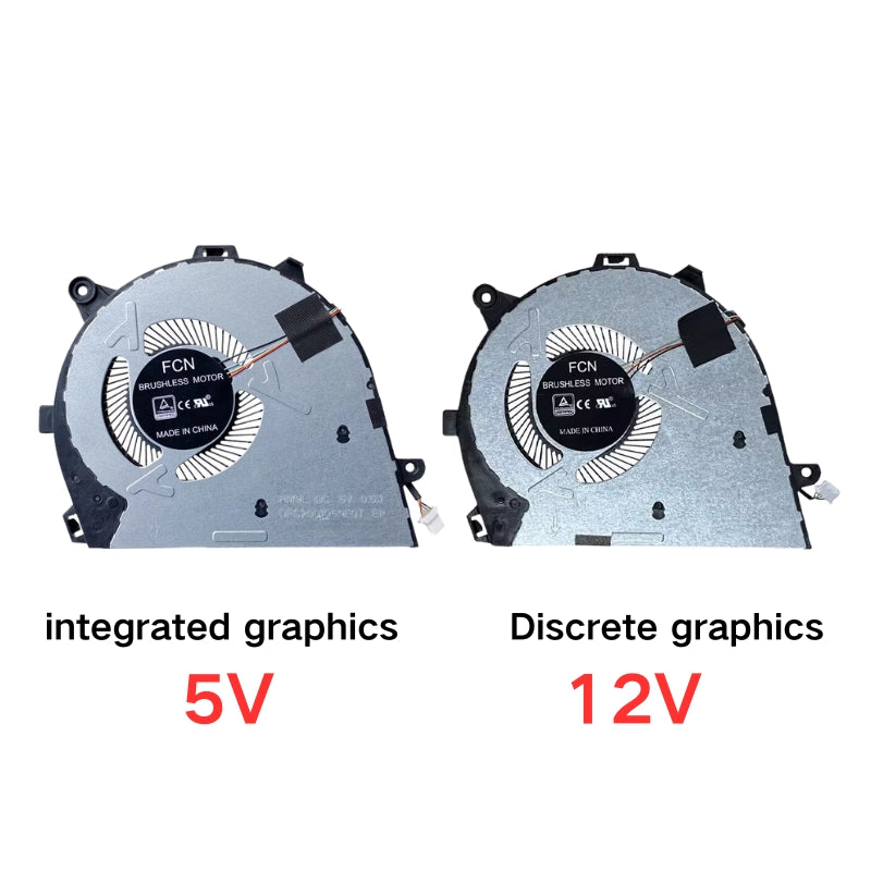 Chargez l&#39;image dans la visionneuse de la galerie, Lenovo IdeaPad 5-14IIL05 AIR-14ARE 5V 12V MX350 FM9M FM9L Series - CPU &amp; GPU Cooling Fan Replacement Parts
