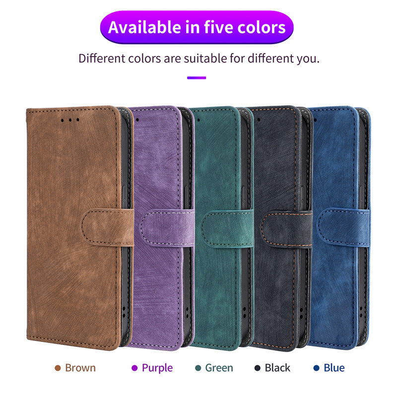 Load image into Gallery viewer, [With Card Solt] Motorola Moto Defy 2 - Flip Folio Case with Card Holders Leather Wallet Case
