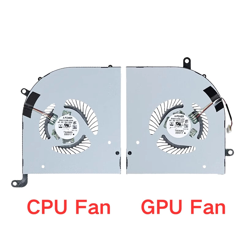 Chargez l&#39;image dans la visionneuse de la galerie, MSI Creator Z16P Z16P-B12U MS-15G1 Series - Laptop CPU &amp; GPU Cooling Fan
