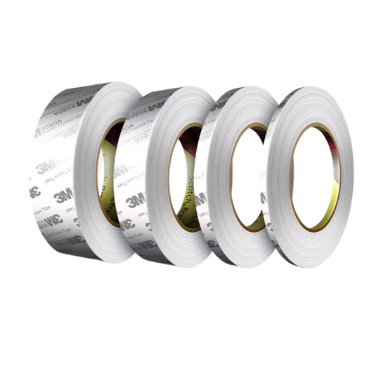 [3M9080] Super Strong, Thin, Semi-Transparent Double-Sided Adhesive Tape - Leaves No Residue, High Viscosity, Perfect for Car Mounting, Electronics, and More.