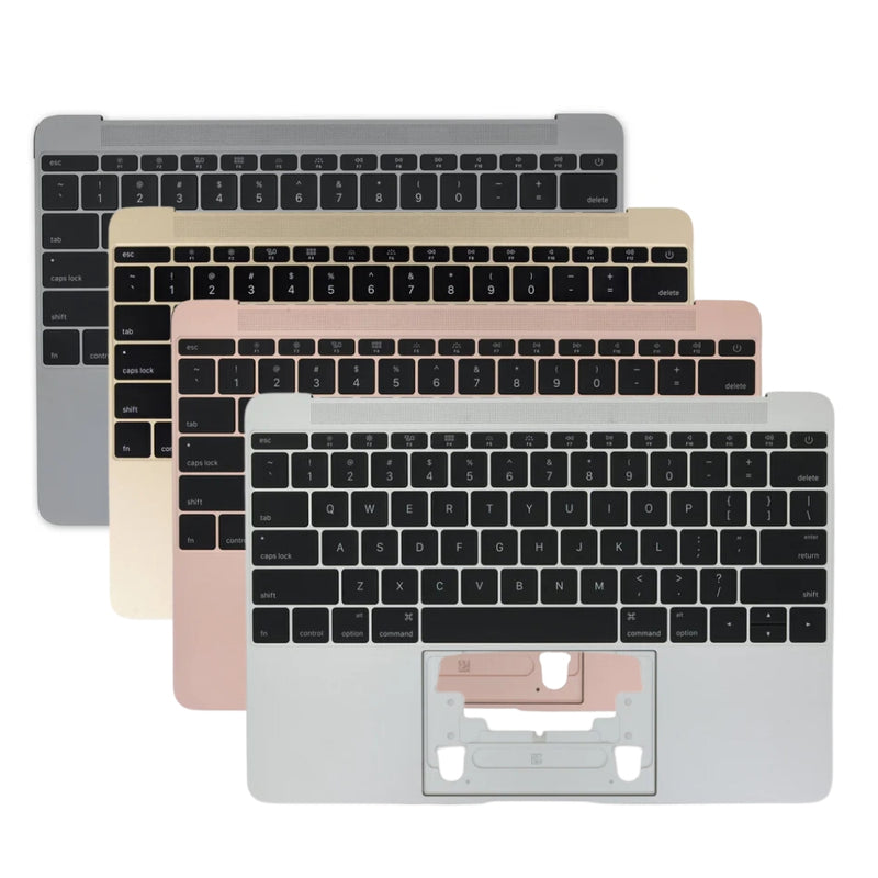 Chargez l&#39;image dans la visionneuse de la galerie, MacBook 12&quot; Retina A1534 (Year 2015 - 2017) - Keyboard With Back Light Frame Housing Palmrest US Layout Assembly - Polar Tech Australia
