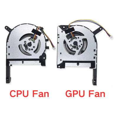 ASUS TUF FX95 FX86 FX505 FX705 FX96 FX506 Series - CPU & GPU Cooling Fans Replacement Parts