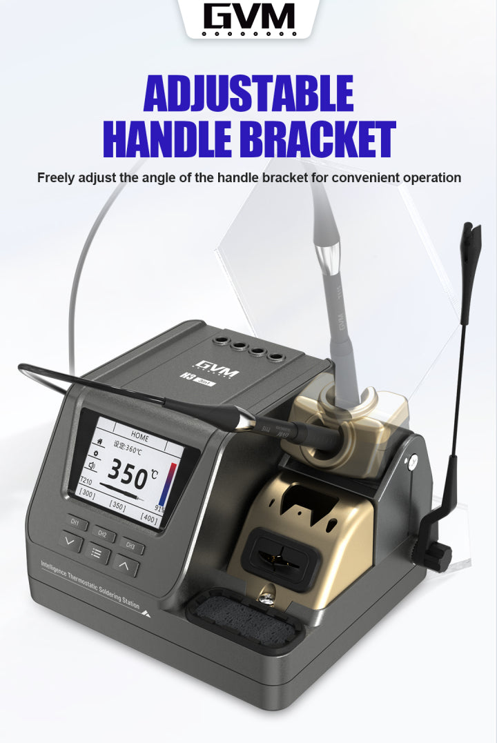 Chargez l&#39;image dans la visionneuse de la galerie, [H3] GVM 3-in-1 Smart Soldering Station - Polar Tech Australia
