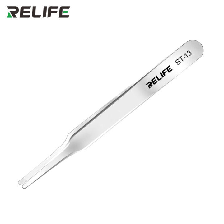 Load image into Gallery viewer, [ST-13] RELIFE Precision Flat Tip Tweezers - Polar Tech Australia
