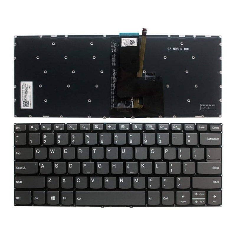 Cargue la imagen en el visor de la galería, Lenovo Yoga 520-14IKB IdeaPad FLEX5-1470 - Keyboard With Back Light US Layout Replacement Parts - Polar Tech Australia
