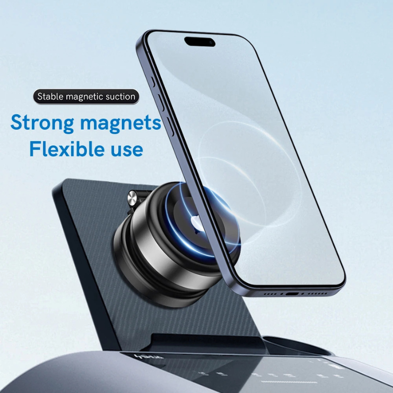 Chargez l&#39;image dans la visionneuse de la galerie, Boneruy X92 Flexible Double Suction Smartphone Stand Automatic Suction Vacuum Simply Place Car Electric Suction Phone Mount
