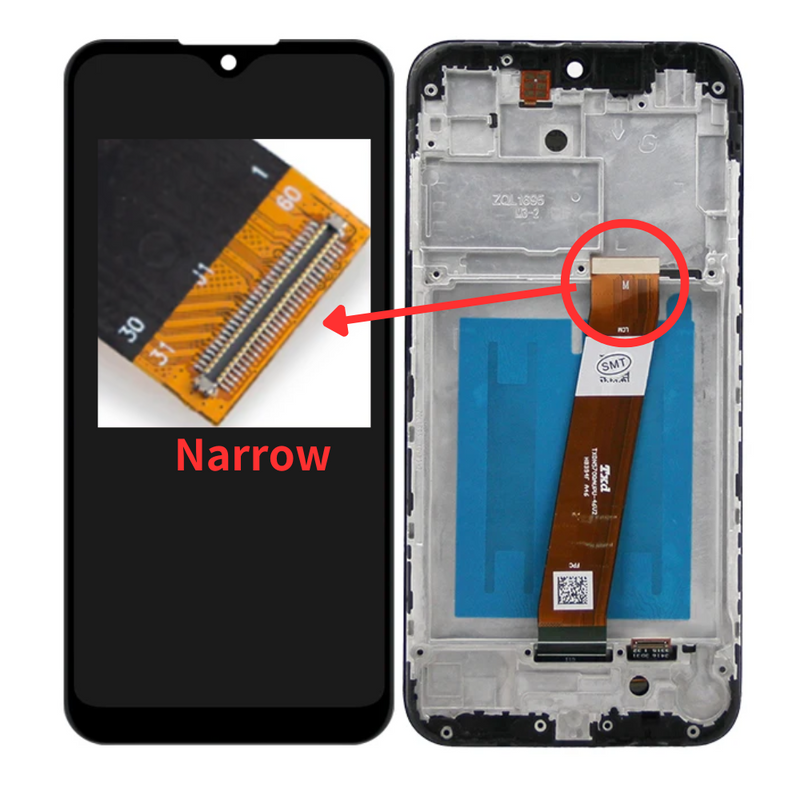 Chargez l&#39;image dans la visionneuse de la galerie, [With Frame] Samsung Galaxy A01 (SM-A015) LCD Touch Digitizer Screen Assembly - Polar Tech Australia
