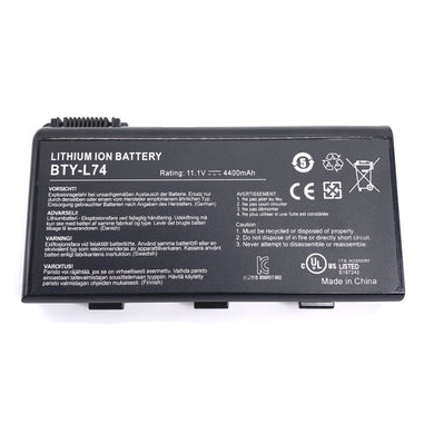 [BTY-L74] MSI A5000 A6000 A6005 A6200 Series - Replacement Battery