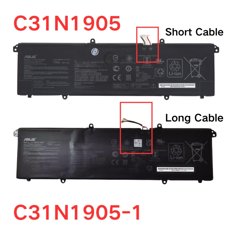 Chargez l&#39;image dans la visionneuse de la galerie, [C31N1905 &amp; C31N1905-1] ASUS VivoBook Pro 15 OLED S13 S333 - Replacement Battery - Polar Tech Australia
