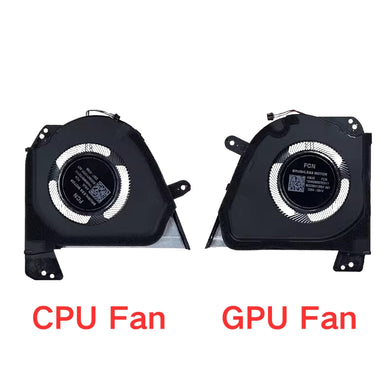 Asus Zephyrus G15 GA503 GA503Q GA503QS GA503QM GA503QR GA503QC GA503QE M16 GU603H (Year 2021) Series - CPU & GUP Cooling Fans Replacement Parts