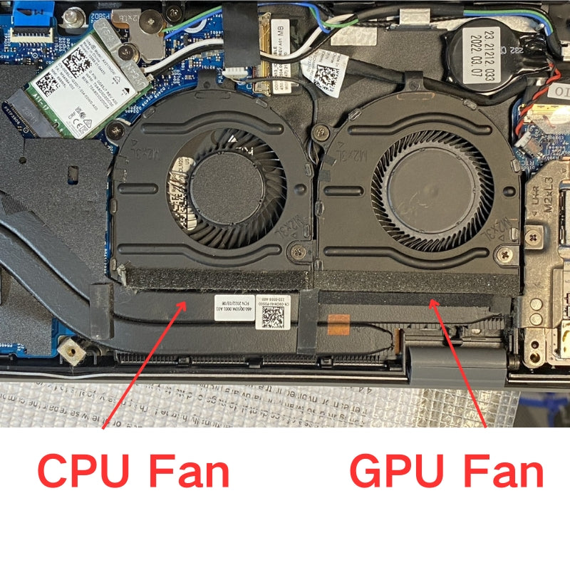 Cargue la imagen en el visor de la galería, Dell Vostro Inspiron 13 Pro 5320 5325 5330 P156G P156G001 - Laptop CPU &amp; GPU Cooling Fan - Polar Tech Australia
