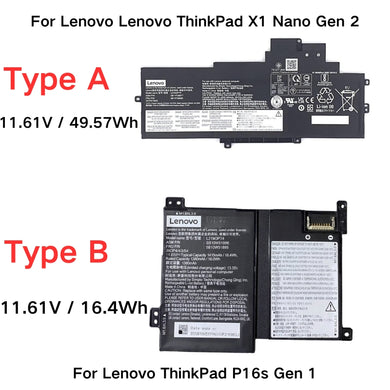 [L21M3P74] Lenovo ThinkPad X1 Nano Gen 2 ThinkPad P16s Gen 1 Series - Replacement Battery - Polar Tech Australia