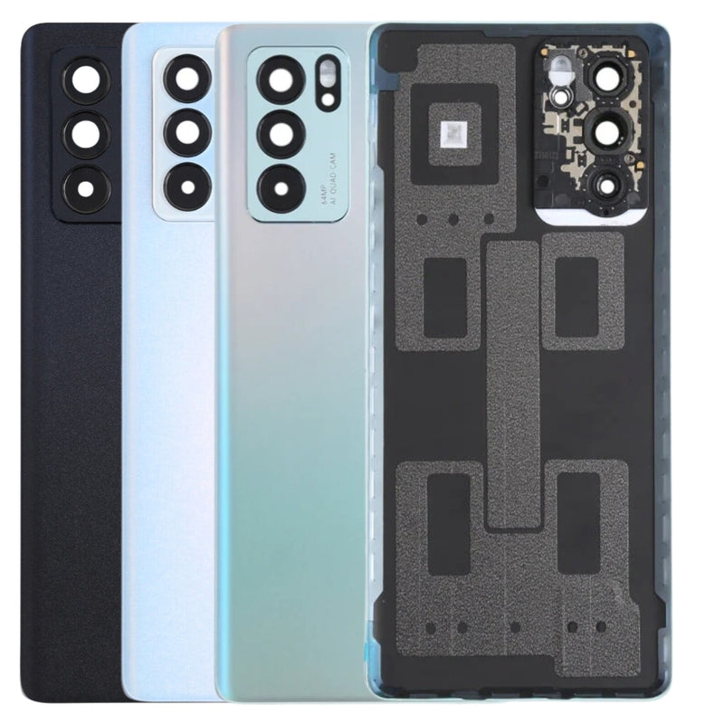 Chargez l&#39;image dans la visionneuse de la galerie, [With Camera Lens] OPPO Reno6 Pro 5G (CPH2249) - Rear Back Battery Cover Panel - Polar Tech Australia
