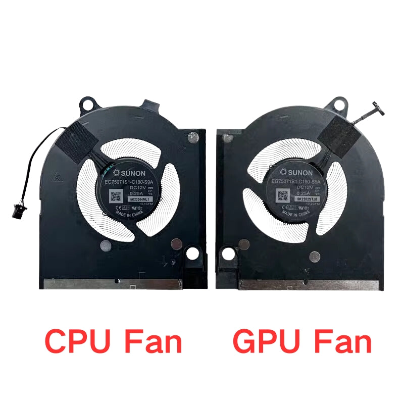 Load image into Gallery viewer, Dell G15 5520 G15-5520 G16 7620 (Year 2022) Series - Laptop CPU &amp; GPU Cooling Fan
