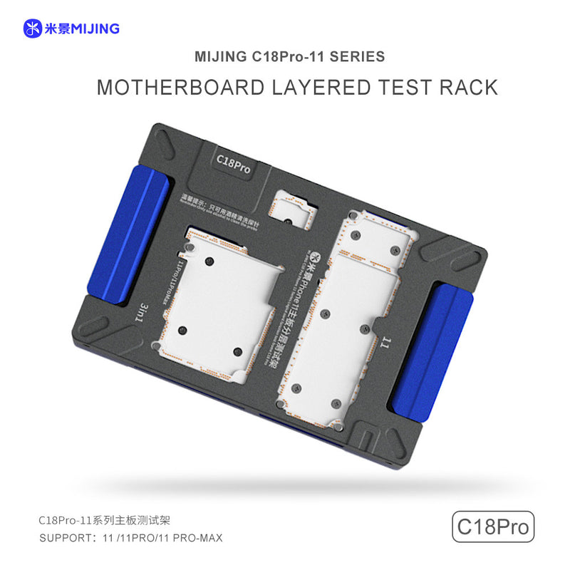 Chargez l&#39;image dans la visionneuse de la galerie, [C18 Pro] MIJING Main Board Layered Test Rack (11 series)
