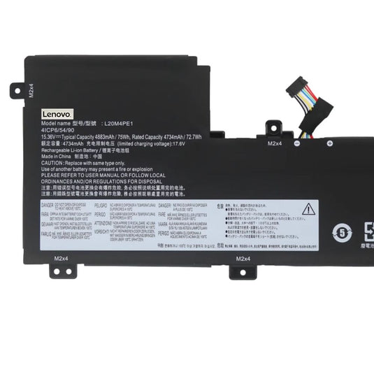 [L20M4PE1] Lenovo LdeaPad 5 PRO 16ACH6-82L5003HIV/16IHU6-82L9 Replacement Battery - Polar Tech Australia