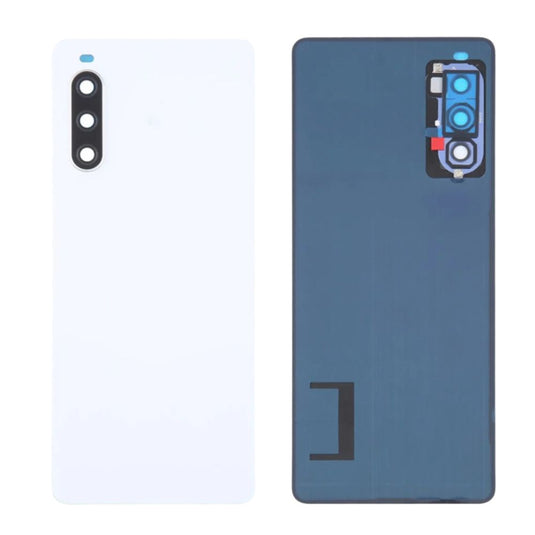 [With Camera Lens] Sony Xperia 10 iv (XQ-CC54 / XQ-CC72) Back Rear Glass Cover Panel - Polar Tech Australia