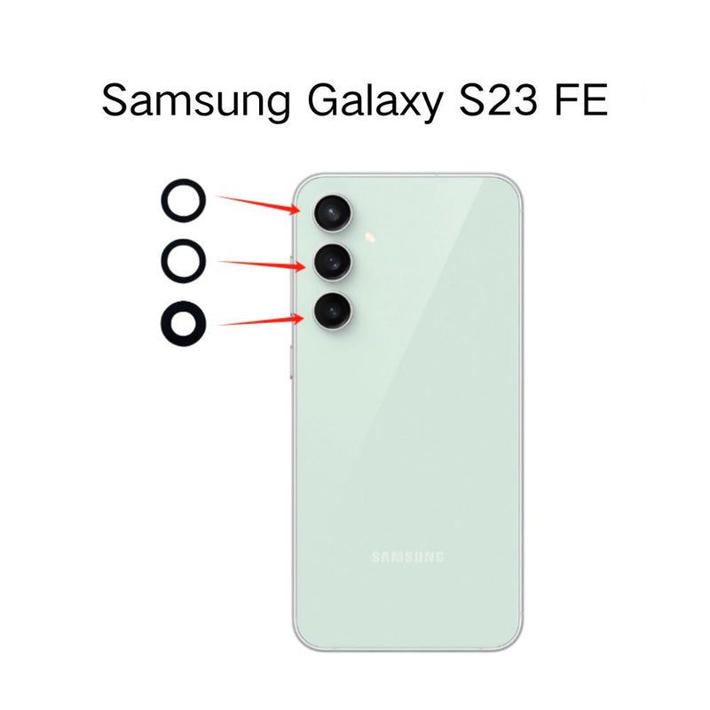 Chargez l&#39;image dans la visionneuse de la galerie, Samsung Galaxy S23 FE (SM-S711) Back Rear Camera Glass Lens Only - Polar Tech Australia
