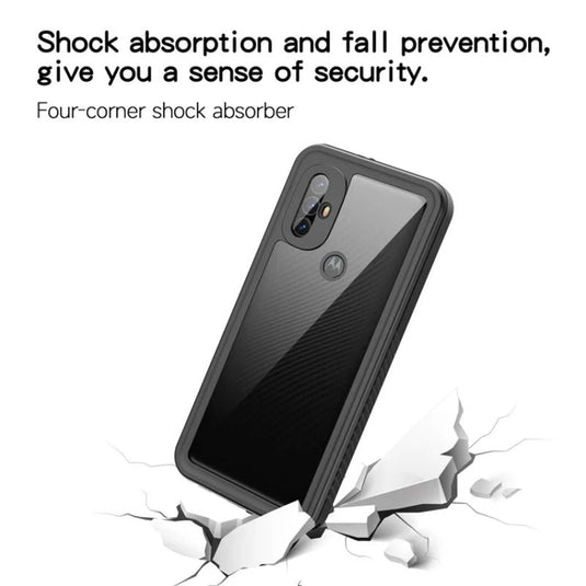 [FS Series] Motorola Moto G Power (2022) Redpepper Full Covered Waterproof Heavy Duty Tough Armor Case