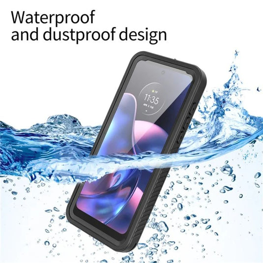 [FS Series] Motorola Moto G Power (2022) Redpepper Full Covered Waterproof Heavy Duty Tough Armor Case