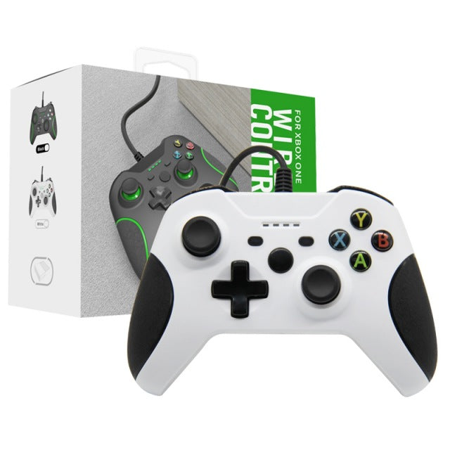 Chargez l&#39;image dans la visionneuse de la galerie, Xbox One &amp; Windows PC Joystick Joypad 2.2m USB Wired Gamepad Game Console Dual Vibration Game Controller - Polar Tech Australia
