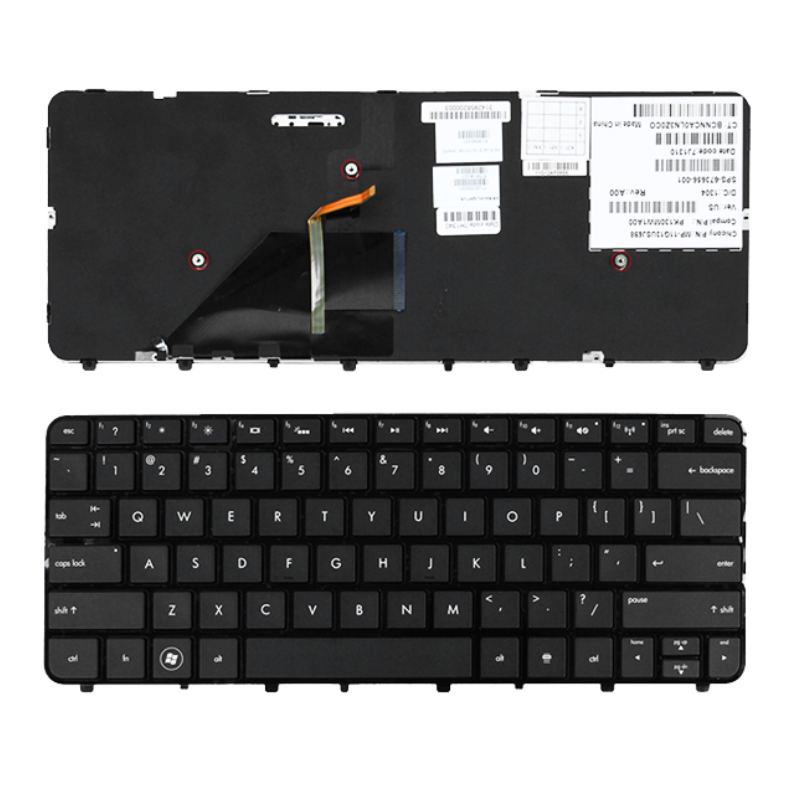 Cargue la imagen en el visor de la galería, HP Folio 13-1000 1015TU 1003XX 1020 2000  Series - Laptop Keyboard With Back Light US Layout
