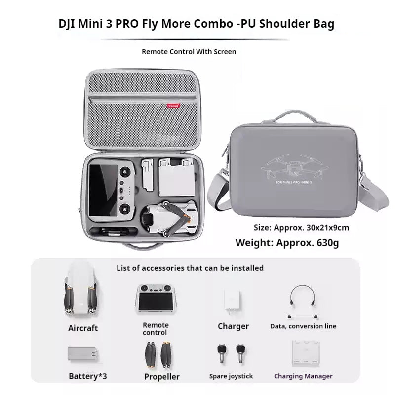 Cargue la imagen en el visor de la galería, DJI Mini 3/4 Pro/2 SE Storage Bag Portable Case
