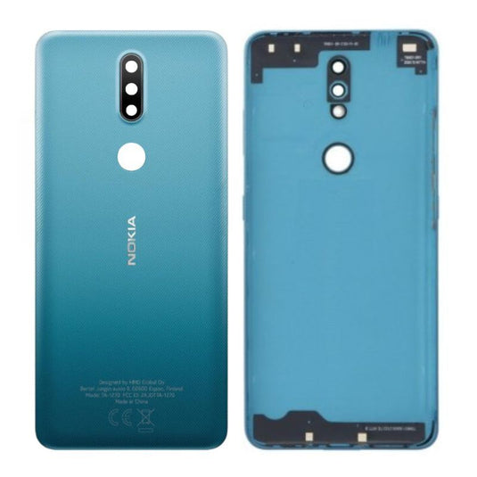 [With Camera Lens] Nokia 2.4 (TA-1270) Back Rear Battery Cover Panel - Polar Tech Australia