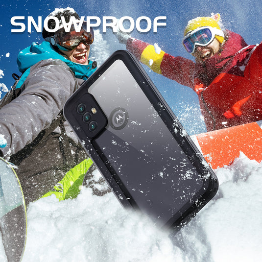 [A-Series] Motorola Moto G Play (2023) - Redpepper Full Covered Waterproof Heavy Duty Tough Armor Case