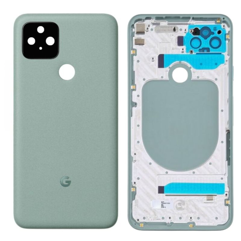 Chargez l&#39;image dans la visionneuse de la galerie, Google Pixel 5 (GD1YQ) Back Rear Housing Frame Assembly - Polar Tech Australia
