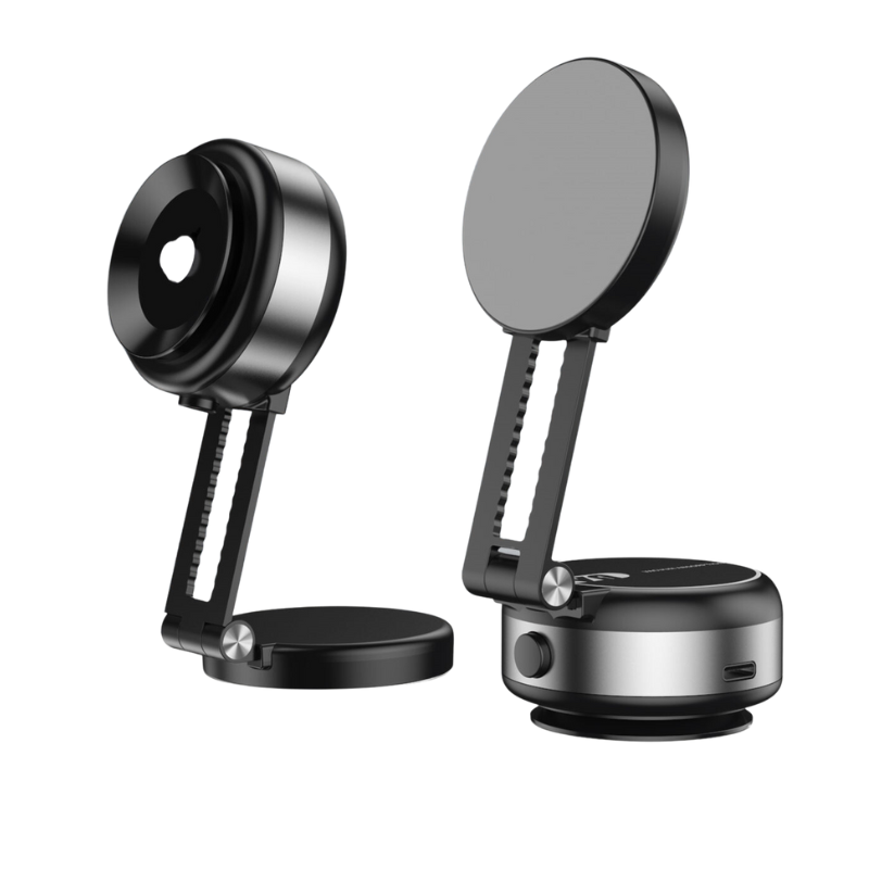 Cargue la imagen en el visor de la galería, Boneruy X92 Flexible Double Suction Smartphone Stand Automatic Suction Vacuum Simply Place Car Electric Suction Phone Mount
