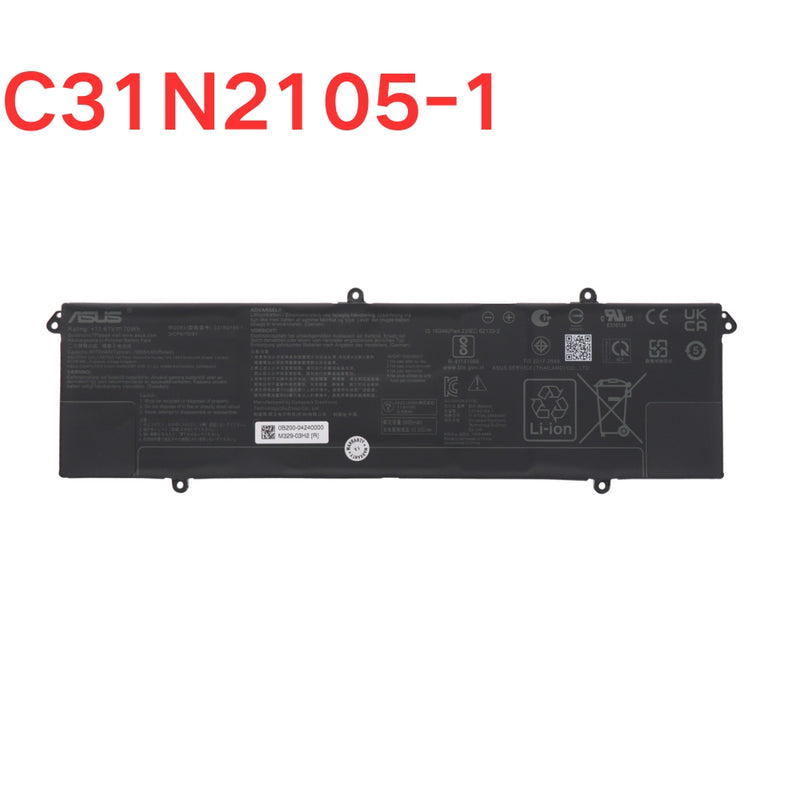 Cargue la imagen en el visor de la galería, [C31N2105 &amp; C31N2105-1] ASUS ZenBook 14X OLED UX3404VC VivoBook S 16X M5602QA F1605ZA M1503IA Replacement Battery - Polar Tech Australia
