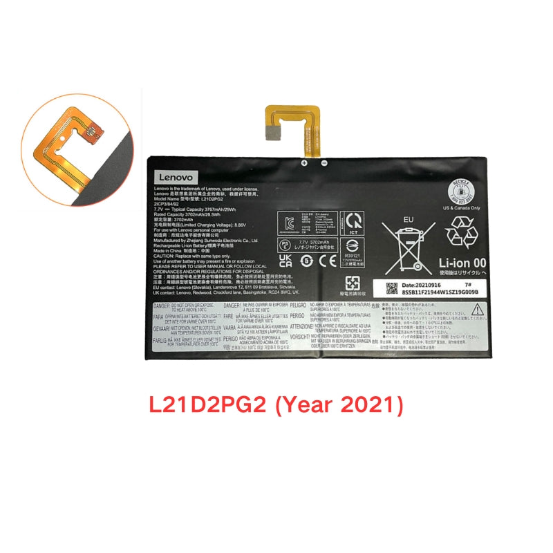 Chargez l&#39;image dans la visionneuse de la galerie, [L21B2PG2] Lenovo IdeaPad Duet 3 Chromebook 11Q727 82T6 - Replacement Battery - Polar Tech Australia
