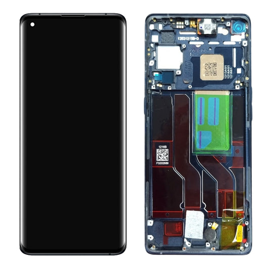 [With Frame] OPPO Find X3 Neo (CPH2207) - AMOLED LCD Display Touch Digitizer Screen Assembly - Polar Tech Australia