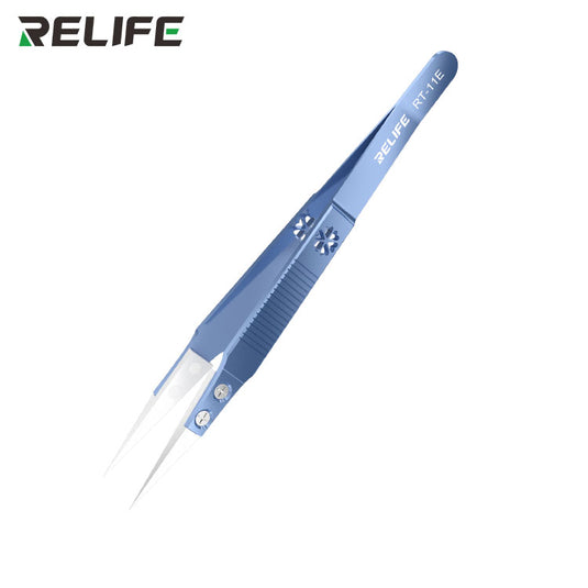 [RT-11E, RT-15E] RELIFE Precision Titanium Alloy Ceramic Tweezers - Polar Tech Australia