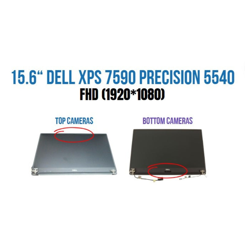 Cargue la imagen en el visor de la galería, [Front Part Assembly] Dell XPS 15 7590 Precision 5540 2-in-1 15.6&quot; 15.6 Inch Series - Laptop LCD FHD Non Touch Display Screen Assembly
