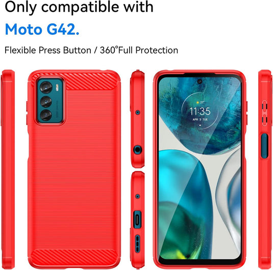 MMotorola Moto G42 - Shield Shockproof Rugged Heavy Duty Case