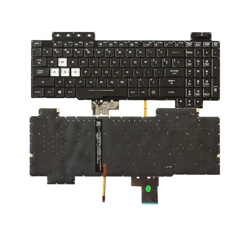 Chargez l&#39;image dans la visionneuse de la galerie, ASUS TUF Gaming FX80G FX80 FX504 FX504G - Keyboard With Back Light US Layout Replacement Parts - Polar Tech Australia
