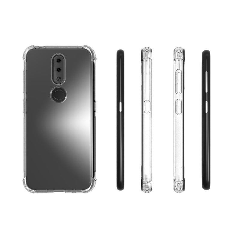 Chargez l&#39;image dans la visionneuse de la galerie, Nokia 4.2 - AirPillow Cushion Transparent Soft Clear TPU Four Corners Protective Case
