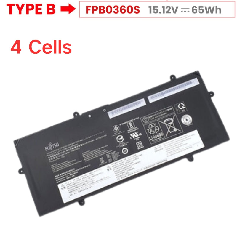 Chargez l&#39;image dans la visionneuse de la galerie, [FPCBP592] Fujitsu  Lifebook U7411 FMVNBP253 - Replacement Battery - Polar Tech Australia
