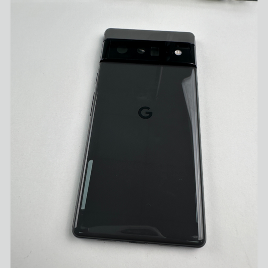 [USED] Google Pixel 6 Pro (GLUOG) Rear Back Frame Housing Assembly With Camera Lens Buttons & NFC Flex