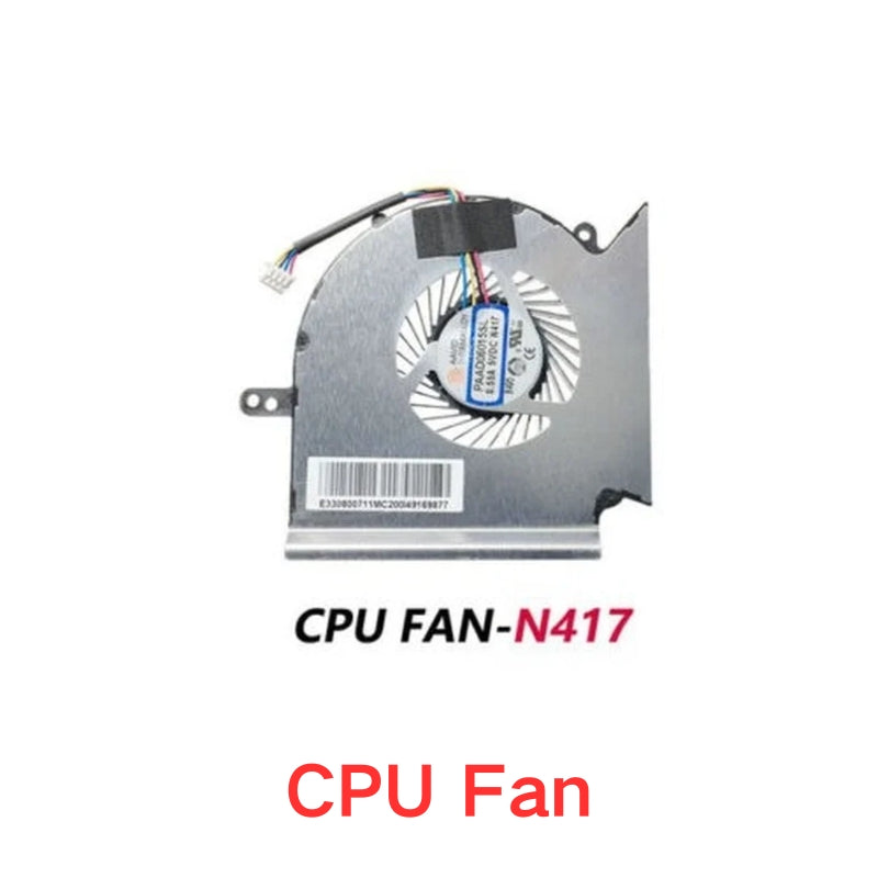 Load image into Gallery viewer, MSI MS-16P7 GL63 GE63 GP63 GV63 GL73 GP73 GE63VR GE73VR MS-16P1 MS-17C1 N417 / N384 Series - Laptop CPU &amp; GPU Cooling Fan
