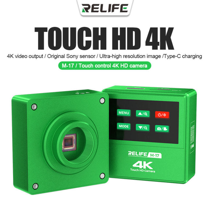 Cargue la imagen en el visor de la galería, [M-17] RELIFE Touch control 4K HD camera - Polar Tech Australia
