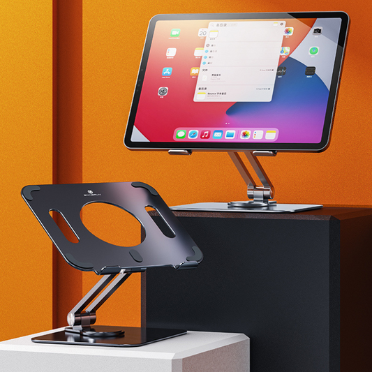 [L04mini] 360-Degree Rotating Aluminum Alloy Phone and Tablet Stand