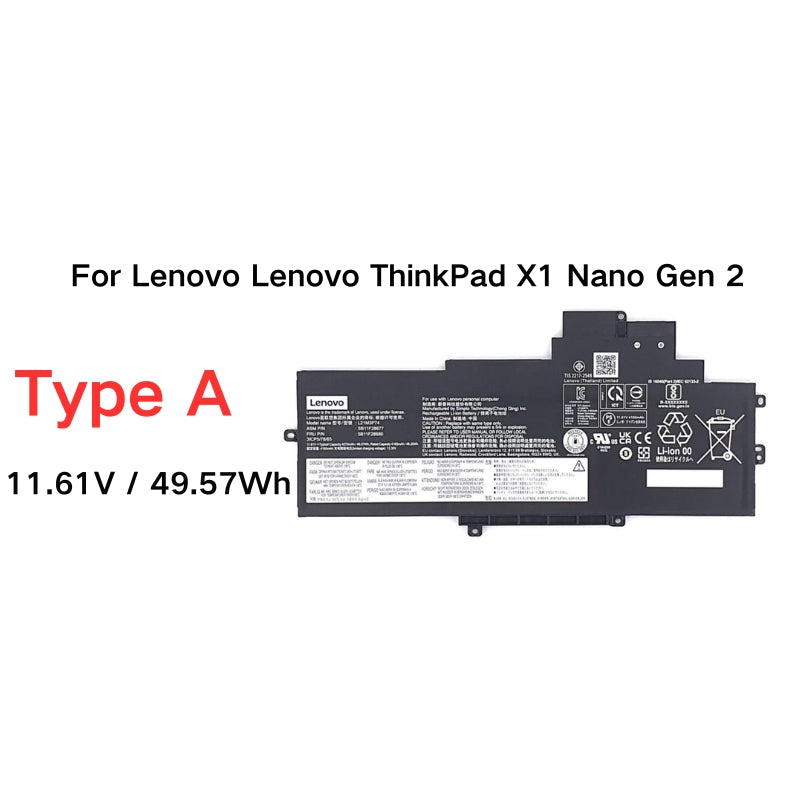 Chargez l&#39;image dans la visionneuse de la galerie, [L21M3P74] Lenovo ThinkPad X1 Nano Gen 2 ThinkPad P16s Gen 1 Series - Replacement Battery - Polar Tech Australia
