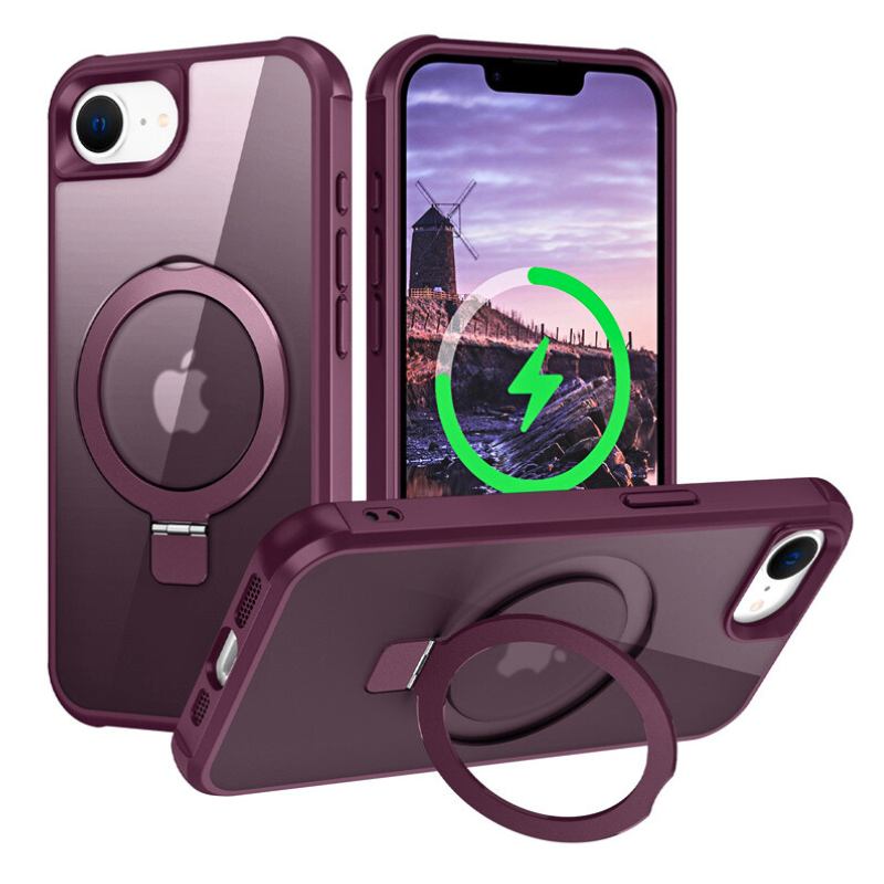 Load image into Gallery viewer, [Magsafe Compatible][360° Rotating Stand] Apple iPhone 16e Full-coverage Shockproof Essentials Series Case
