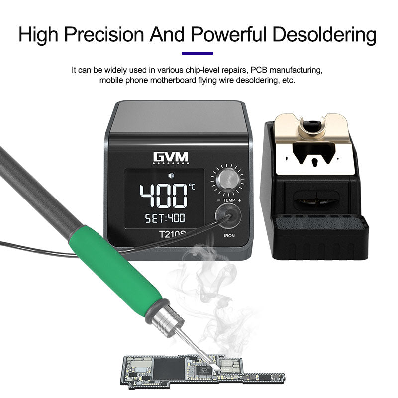 Load image into Gallery viewer, [T210S] GVM Smart Soldering Station 220V - Polar Tech Australia
