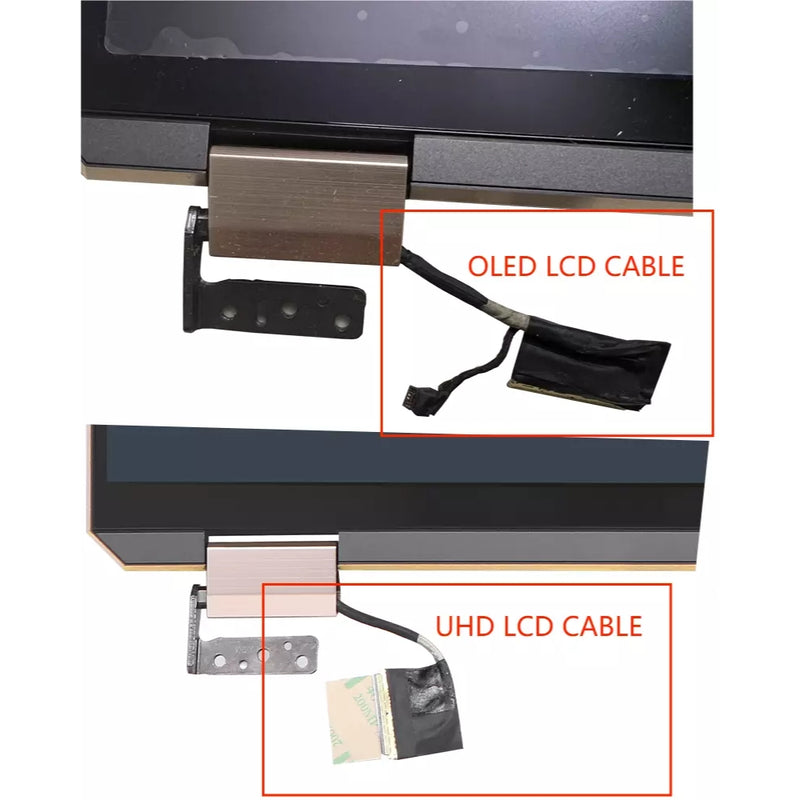 Load image into Gallery viewer, [Front Part Assembly] HP Spectre X360 15&quot; Inch 15-EB 15T-EB Touch Digitizer Display UHD LCD Screen Assembly
