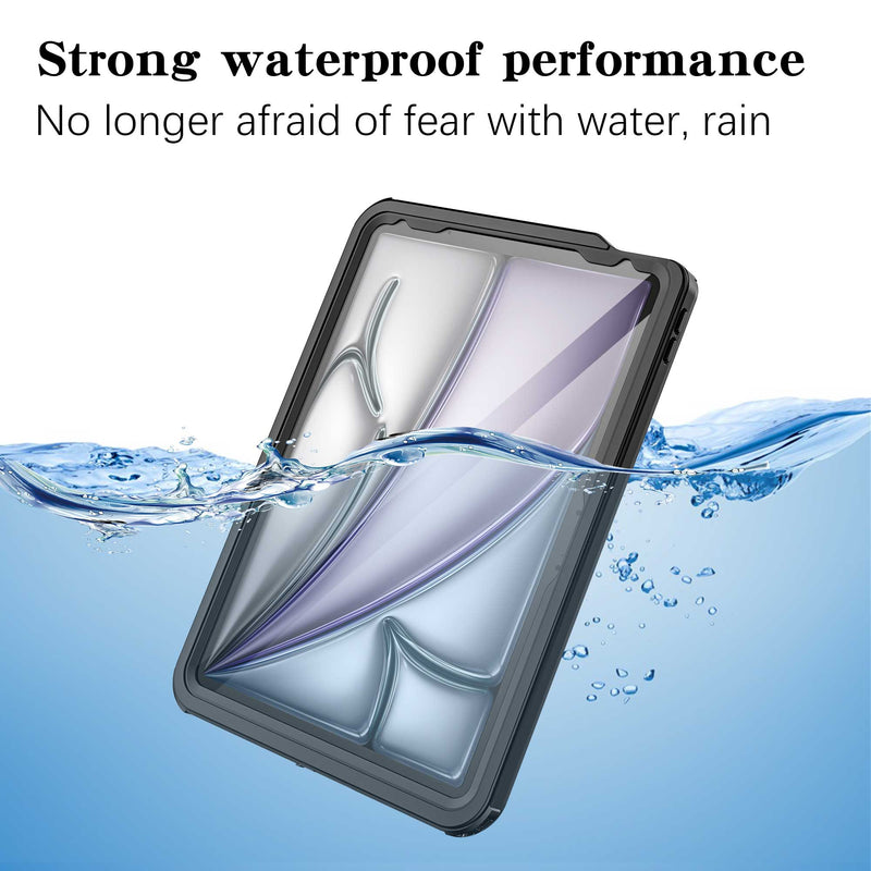 Load image into Gallery viewer, Apple iPad Air 11-inch M2 (2024) &amp; M3 (2025) Shellbox B Series Waterproof Heavy Duty Lifeproof Style Case
