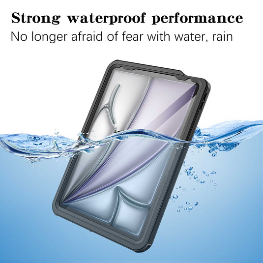 Apple iPad Air 6 Gen 11'' (2024) - Waterproof Heavy Duty Lifeproof Style Case